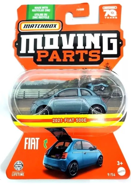 Moving Parts 2021 Fiat 500E HLF94