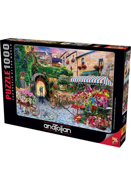 1000 Parça Çiçek Pazarı 1066