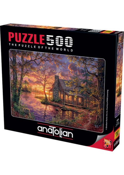 Anatolian Puzzle Gizli Yer / 500 Parçalık Puzzle, KOD:3608