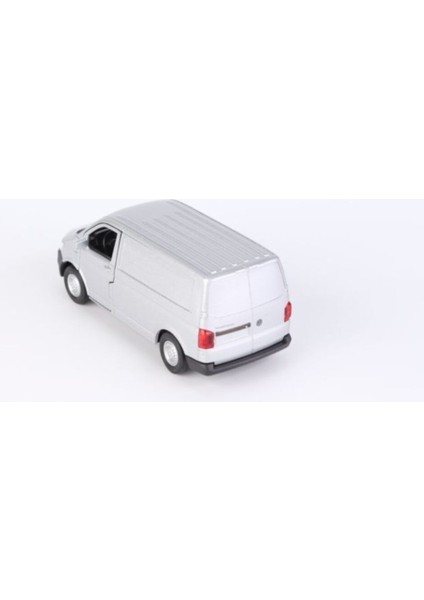 Gri Transporter T6 Diecast Metal Çek Bırak Model Araba