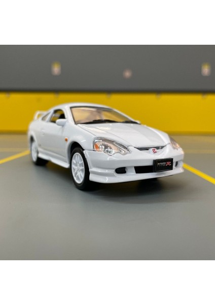 Honda Integra Type-R 1/36 Ölçek Diecast Metal Model Araba Çek Bırak Araba Oyuncak Araba