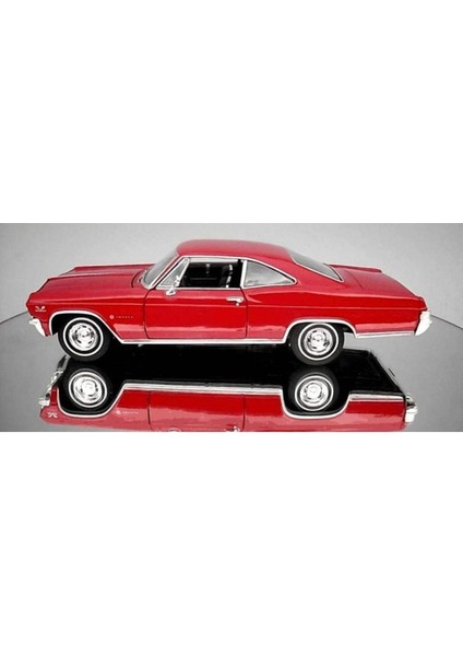 1965 Chevrolet Impala Ss 396 1/24 Kırmızı Model Araba