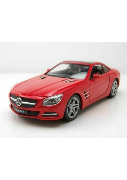 2012 Mercedes-Benz Sl 500 Kırmızı 1:24 Model Araba