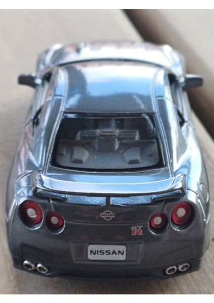 Çek Bırak Araba 2009 Nissan Gt-R R35-1:36 Antrasit Gri