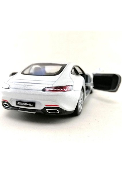 Mercedes Amg Gt 1:36 Beyaz Çek Bırak Model Araba