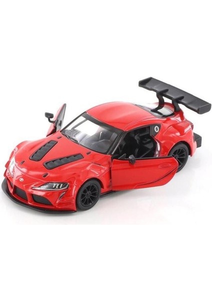 Toyota gr Supra Racing Concept 1:36 Kırmızı Çek Bırak Model Araba