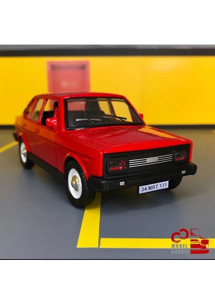 Oyuncak Murat 131 1/36 Ölçek *c&c Model Garage* Çek Bırak Diecast Metal Model Oyuncak Araba