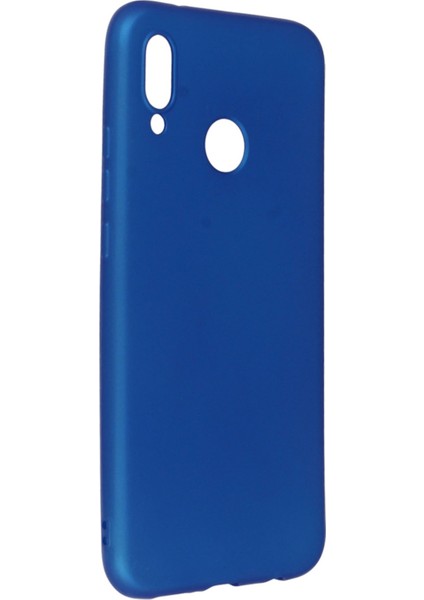 Huawei P20 Lite Kılıf Yumuşak Silikon Kılıf - Mavi