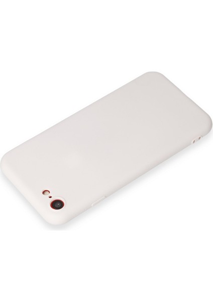 iPhone 7 Kılıf Yumuşak Silikon Kılıf - Beyaz modelleri