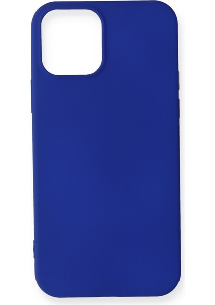 iPhone 12 Mini Kılıf Yumuşak Silikon Kılıf - Lacivert