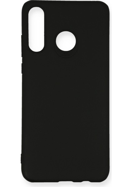 Huawei P30 Lite Kılıf Yumuşak Silikon Kılıf - Siyah