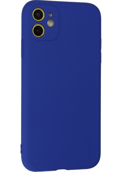iPhone 11 Kılıf Yumuşak Silikon Kılıf - Lacivert modelleri