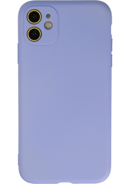iPhone 11 Kılıf Yumuşak Silikon Kılıf - Lila