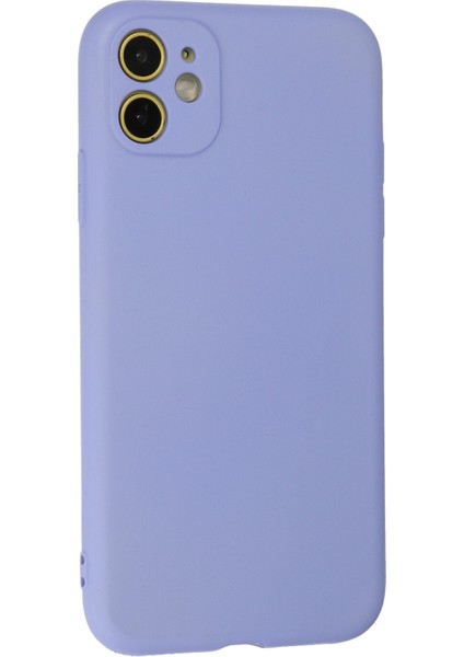 iPhone 11 Kılıf Yumuşak Silikon Kılıf - Lila modelleri