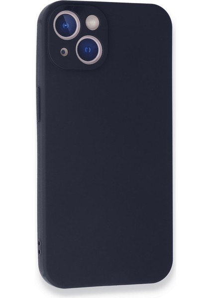 iPhone 13 Kılıf Yumuşak Silikon Kılıf - Lacivert modelleri