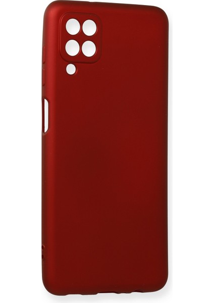 Samsung Galaxy M12 Kılıf Yumuşak Silikon Kılıf - Bordo