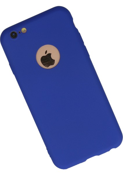 iPhone 6 Kılıf Yumuşak Silikon Kılıf - Lacivert modelleri