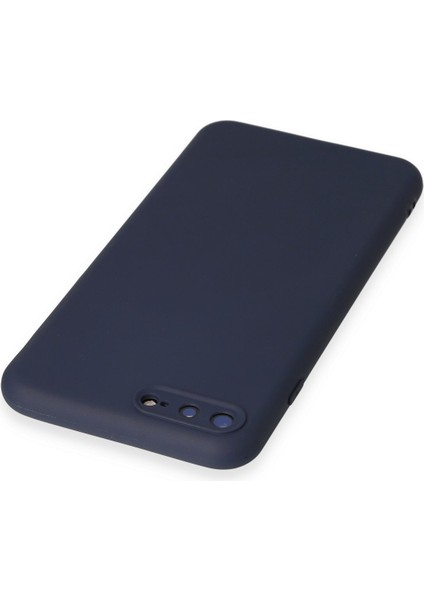 iPhone 8 Plus Kılıf Yumuşak Silikon Kılıf - Lacivert modelleri