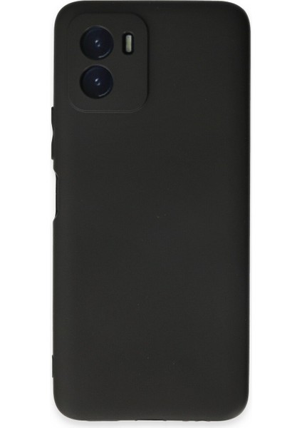 Vivo Y15S Kılıf Yumuşak Silikon Kılıf - Siyah