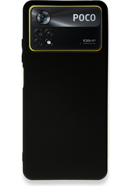 Xiaomi Poco X4 Pro 5g Kılıf Yumuşak Silikon Kılıf - Siyah