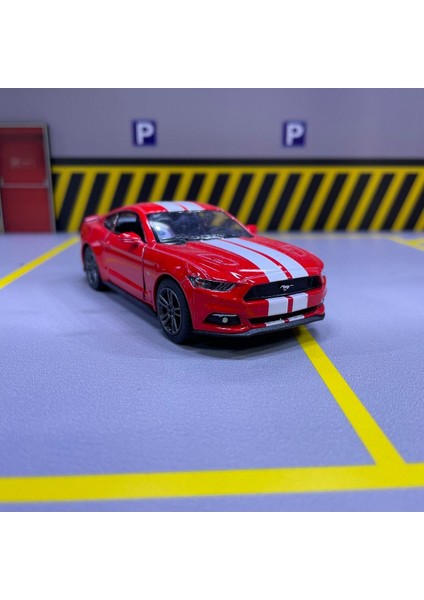 2015 Ford Mustang Gt 1/36 Ölçek Kinsmart Diecast Metal Model Araba Oyuncak Araba Çek Bırak