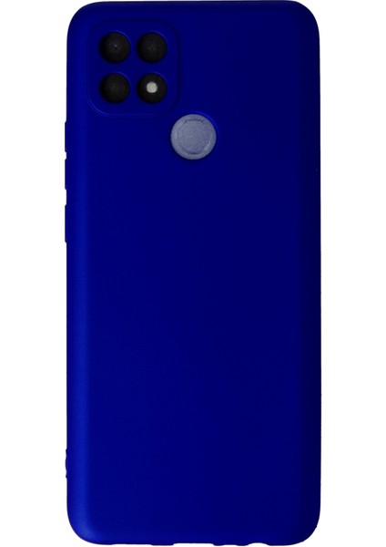 Oppo A15 Kılıf Yumuşak Silikon Kılıf - Lacivert