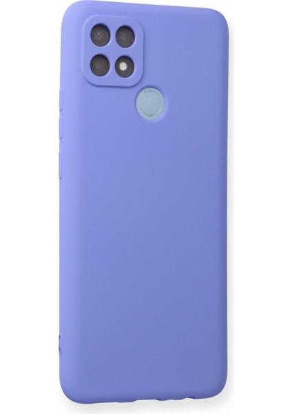 Oppo A15S Kılıf Yumuşak Silikon Kılıf - Lila fiyatları