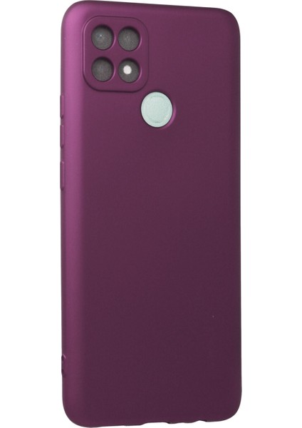 Oppo A15S Kılıf Yumuşak Silikon Kılıf - Mürdüm fiyatları