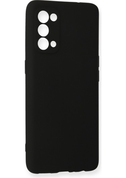 Oppo Reno 5 Kılıf Yumuşak Silikon Kılıf - Siyah fiyatları
