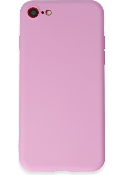 iPhone 7 Kılıf Yumuşak Silikon Kılıf - Açık Mor