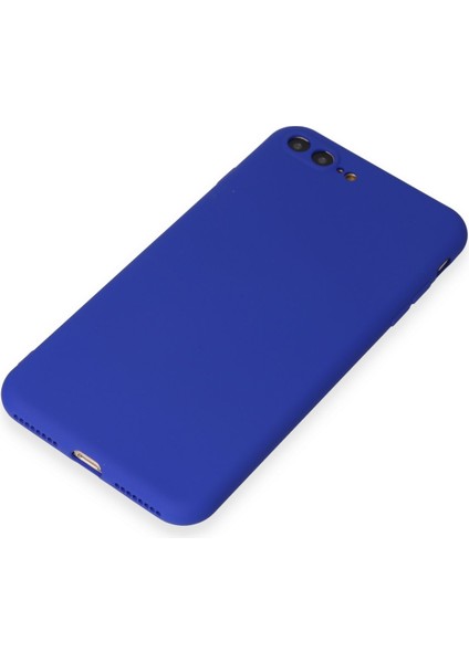 iPhone 8 Plus Kılıf Yumuşak Silikon Kılıf - Koyu Mavi fırsatları