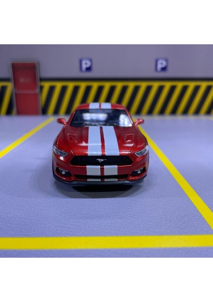 2015 Ford Mustang Gt 1/36 Ölçek Kinsmart Diecast Metal Model Araba Oyuncak Araba Çek Bırak