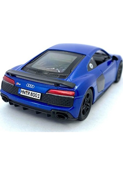 2020 Audi R8 Coupe 1:36 Mavi Çek Bırak Model Araba