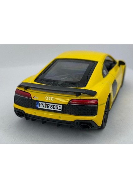 2020 Audi R8 Coupe 1:36 Sarı Çek Bırak Model Araba