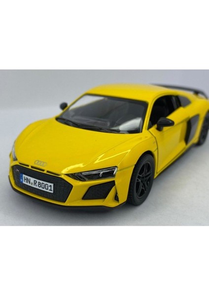 2020 Audi R8 Coupe 1:36 Sarı Çek Bırak Model Araba