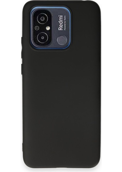 Xiaomi Redmi 12C Kılıf Yumuşak Silikon Kılıf - Siyah