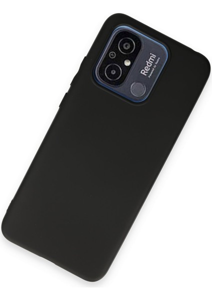 Xiaomi Redmi 12C Kılıf Yumuşak Silikon Kılıf - Siyah