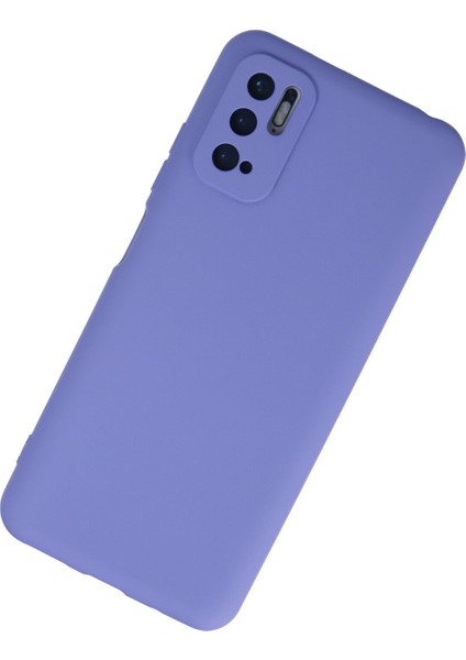 Xiaomi Redmi Note 10 5g Kılıf Yumuşak Silikon Kılıf - Lila