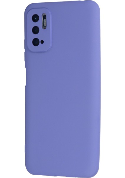 Xiaomi Redmi Note 10 5g Kılıf Yumuşak Silikon Kılıf - Lila