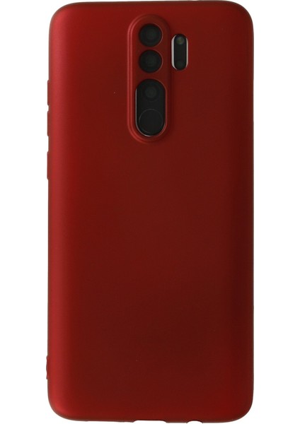 Xiaomi Redmi Note 8 Pro Kılıf Yumuşak Silikon Kılıf - Bordo