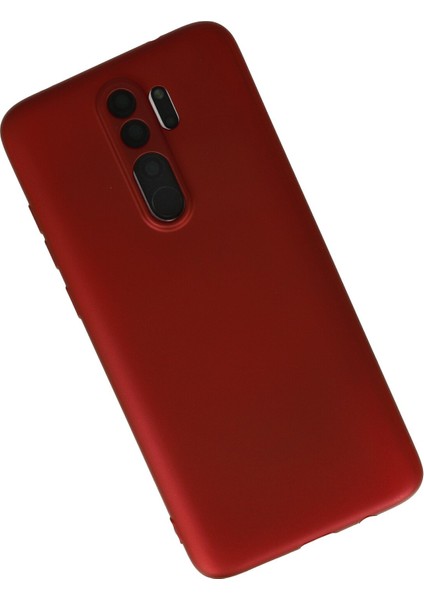 Xiaomi Redmi Note 8 Pro Kılıf Yumuşak Silikon Kılıf - Bordo