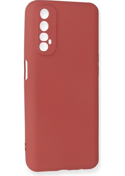 Realme 7 Kılıf Yumuşak Silikon Kılıf - Kiremit fiyatları