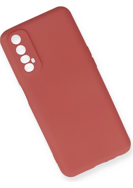 Realme 7 Kılıf Yumuşak Silikon Kılıf - Kiremit modelleri
