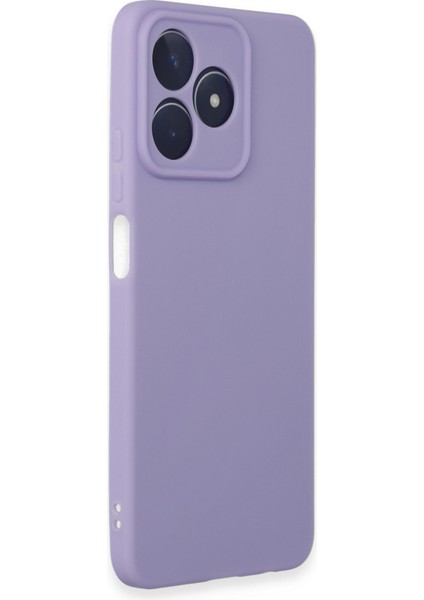 Realme C53 Kılıf Yumuşak Silikon Kılıf - Lila