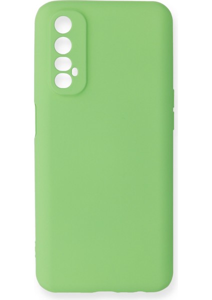 Realme 7 Kılıf Yumuşak Silikon Kılıf - Yeşil