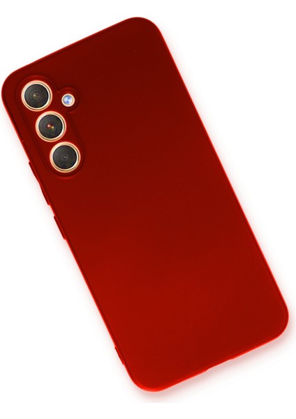 Samsung Galaxy A34 5g Kılıf Yumuşak Silikon Kılıf - Kırmızı