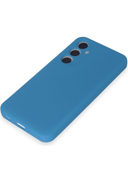 Samsung Galaxy A35 5g Kılıf Yumuşak Silikon Kılıf - Mavi