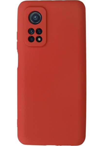 Xiaomi Mi 10T Pro Kılıf Yumuşak Silikon Kılıf - Kırmızı