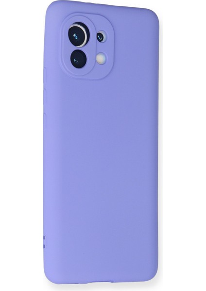 Xiaomi Mi 11 Kılıf Yumuşak Silikon Kılıf - Lila