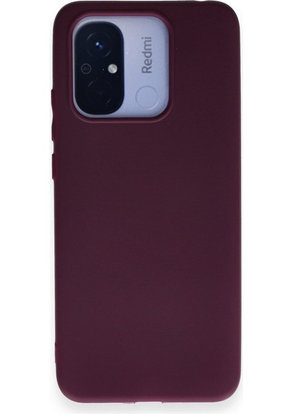 Xiaomi Redmi 12C Kılıf Yumuşak Silikon Kılıf - Mor